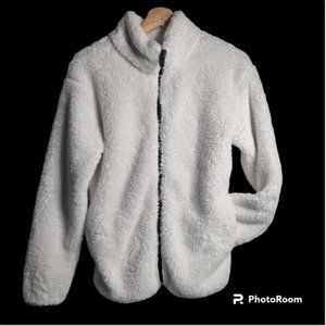 Pink by Victoria's Secret Fleece Teddy Jacket Size XS